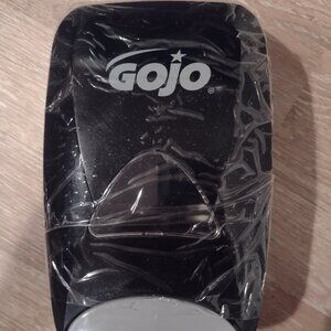 New Gojo hand pump soap dispenser black